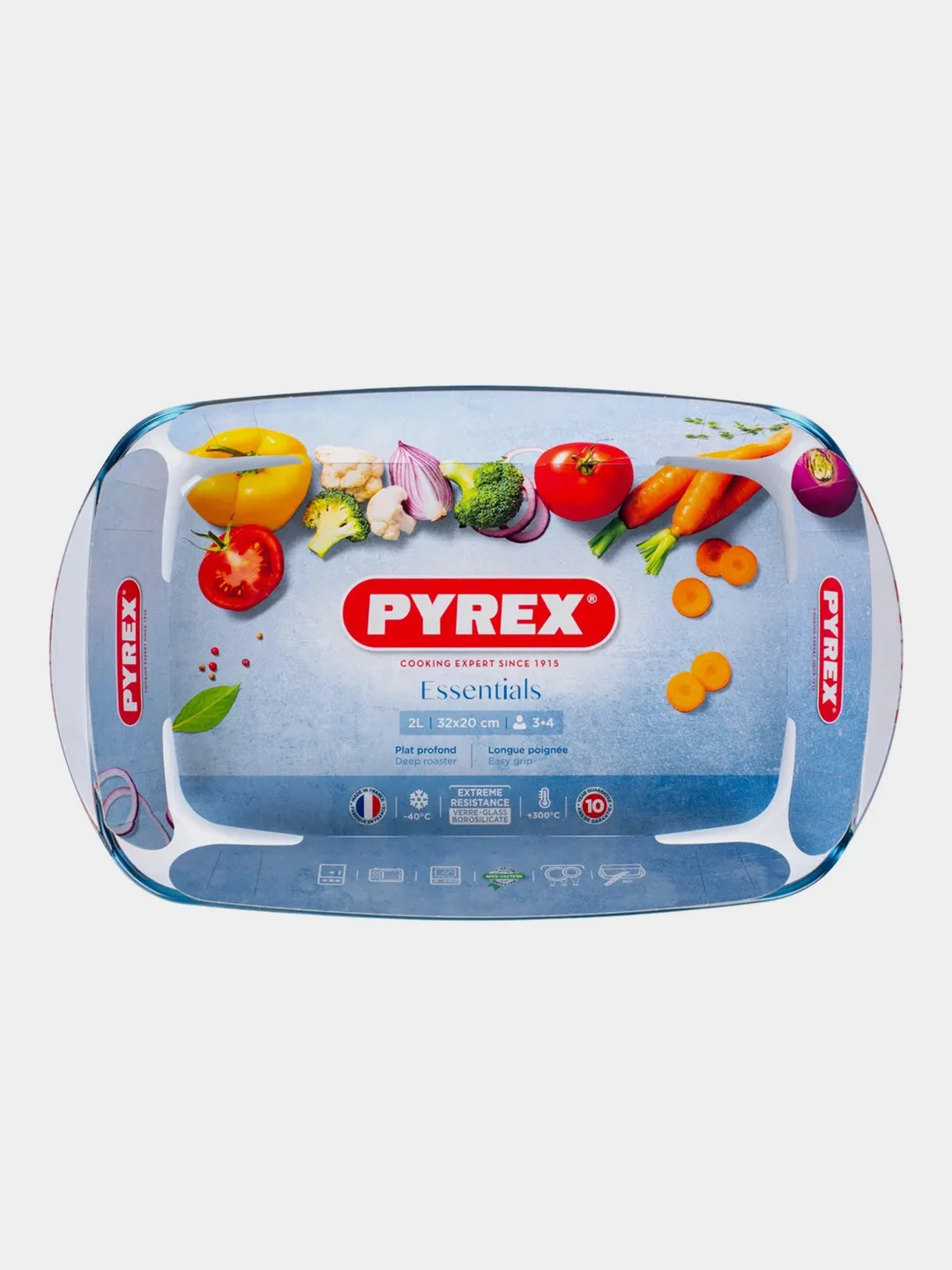 Блюдо для запекания и выпечки PYREX CLASSIC, 33x20x5см, 2л, прямоугольное
