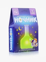 Научно-познавательный набор для проведения опытов Master IQ "Ночник"