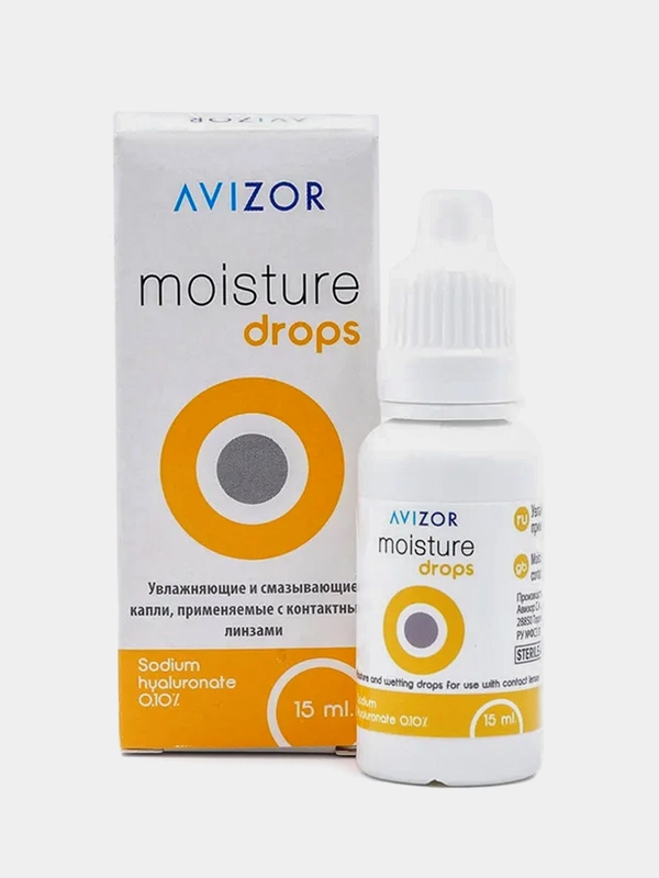 Капли для глаз Avizor Moisture Drops, 15 мл