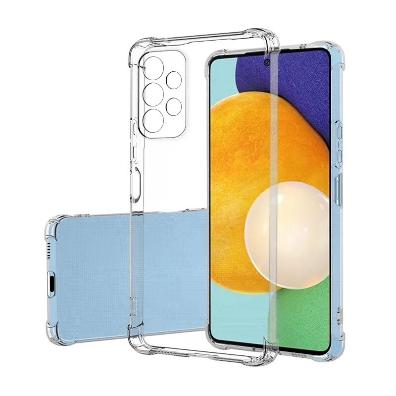 Чехол для Samsung Galaxy A33 5G, Самсунг А33, с усиленными углами, силиконовый, прозрачный