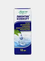 Капли для глаз Медстар Ликонтин-Комфорт, увлажняющие, 18 мл