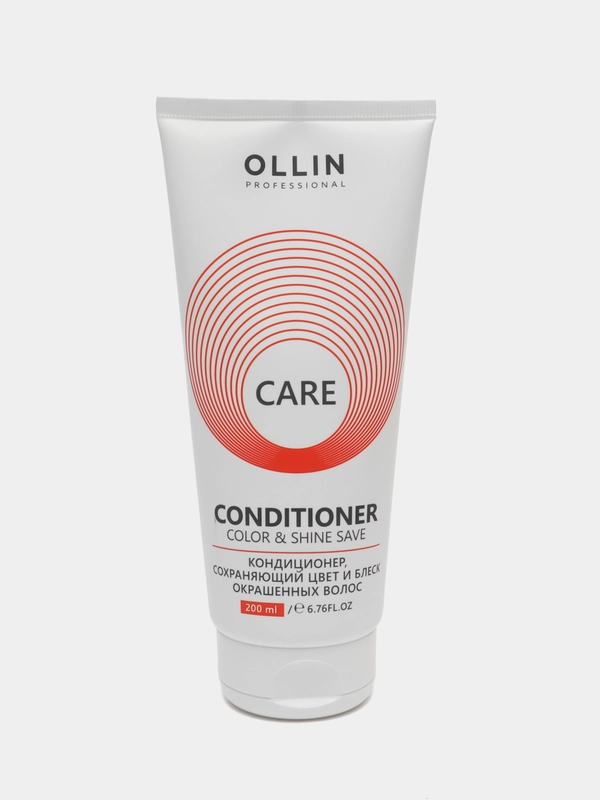 Кондиционер сохраняющий цвет и блеск окрашенных волос CARE "OLLIN PROFESSIONAL"  200 мл