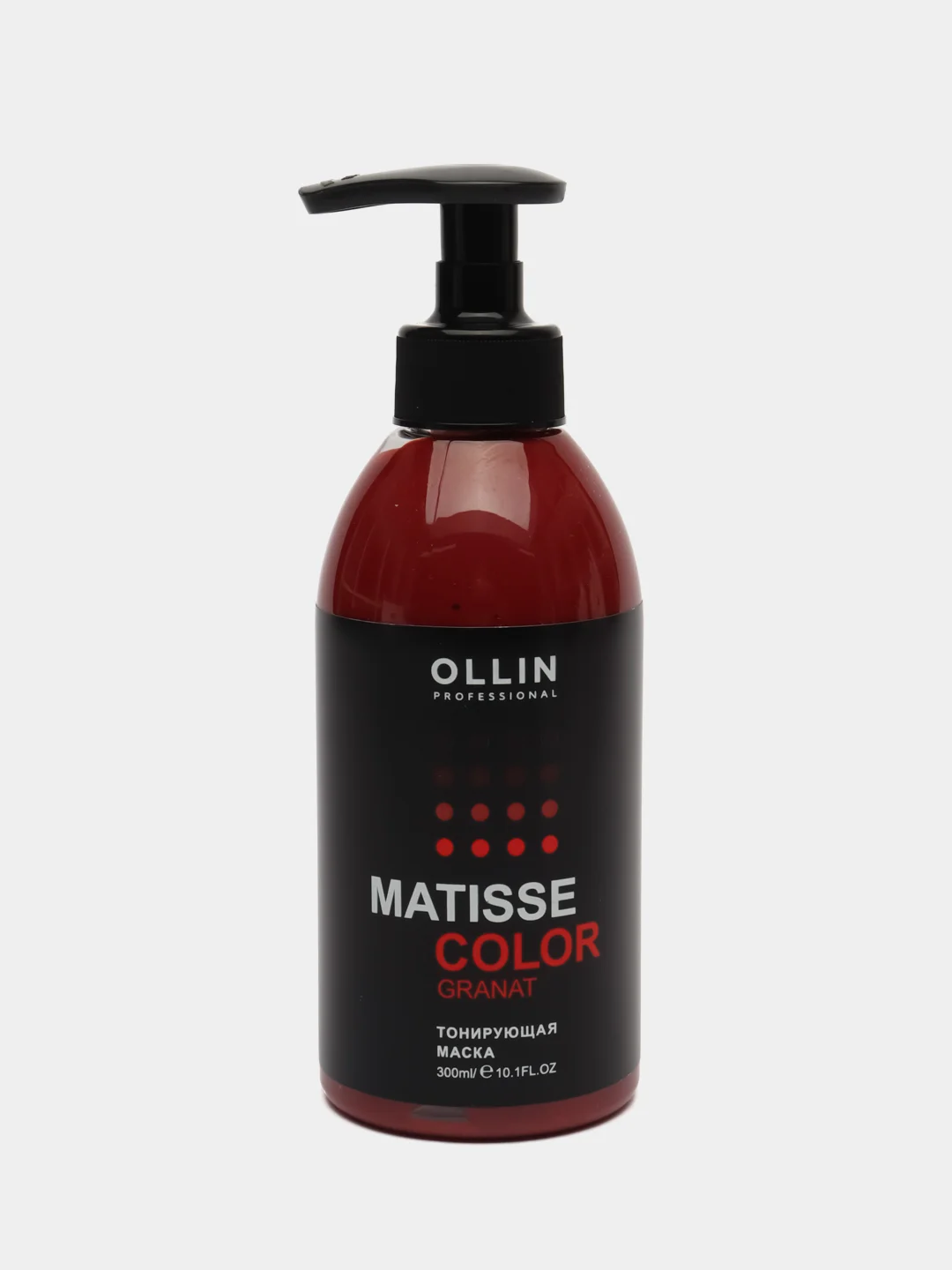 OLLIN PROFESSIONAL Маска MATISSE COLOR для тонирования волос Гранат 300мл