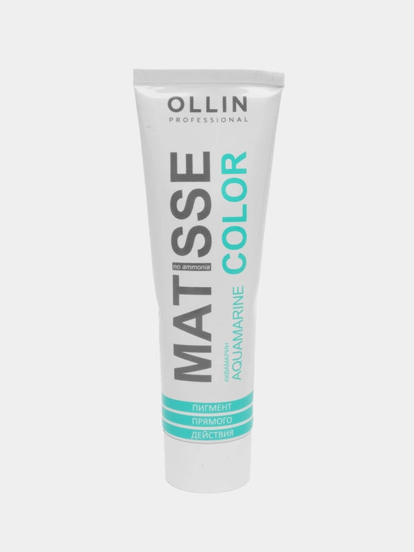 OLLIN PROFESSIONAL Пигмент MATISSE COLOR прямого действия аквамарин 100 мл