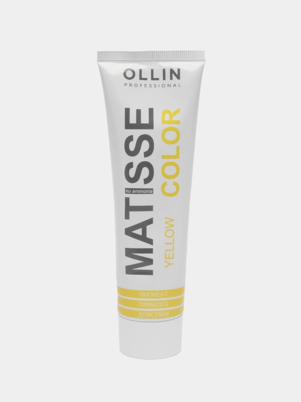 OLLIN PROFESSIONAL Пигмент MATISSE COLOR прямого действия желтый 100 мл