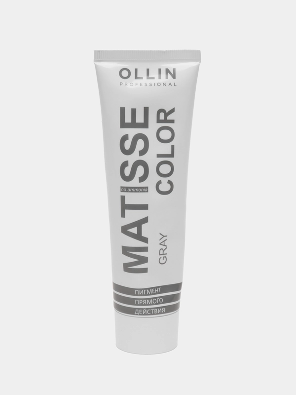 OLLIN PROFESSIONAL Пигмент MATISSE COLOR прямого действия серый 100 мл