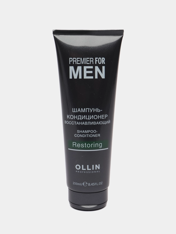 OLLIN PROFESSIONAL Шампунь-кондиционер PREMIER FOR MEN для восстановления волос 250 мл