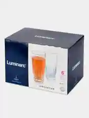 Набор стаканов Luminarc "Император", 6 штук, 310мл, высокие