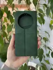 Тёмно-зелёный чехол книжка elitcase для Honor X9B / Хонор Х9В