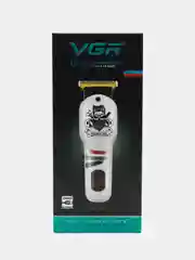 Черный машинка для стрижки волос, триммер для бороды VGR V-971