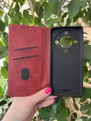 Красный чехол книжка elitcase для Honor X9A / Хонор Х9А