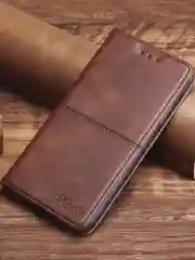 Тёмно-коричневый чехол книжка elitcase для Honor X9A / Хонор Х9А