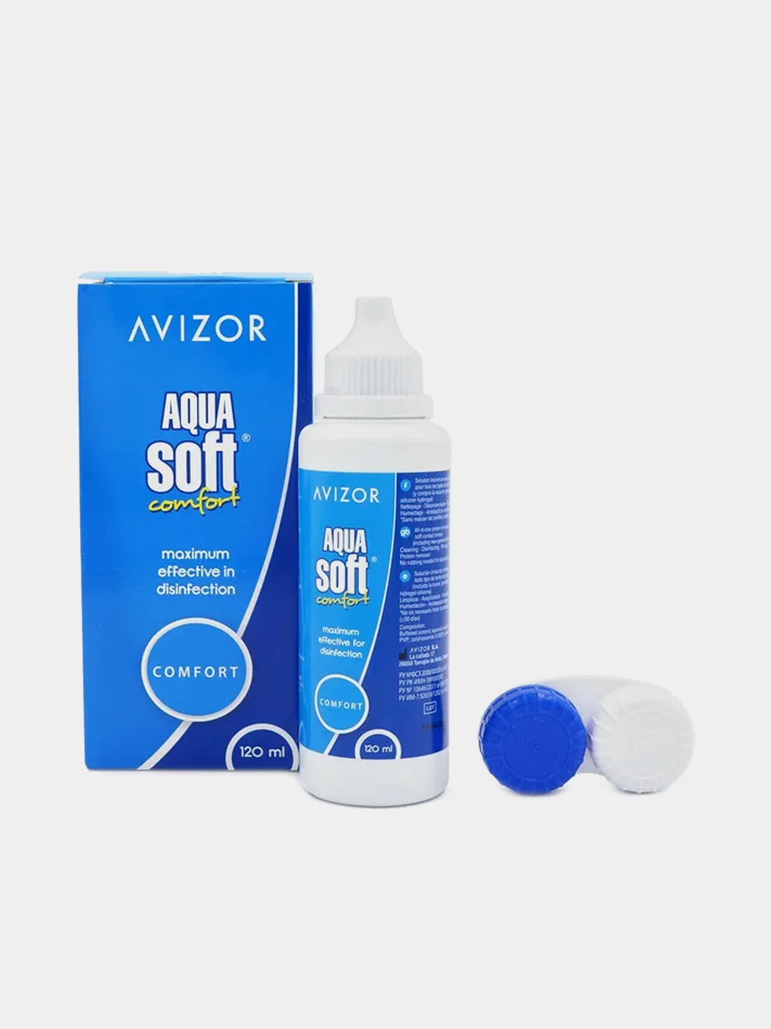Раствор для контактных линз Avizor Aquasoft Comfort