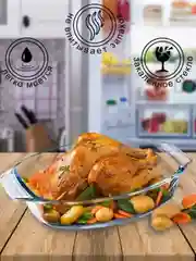 Блюдо для запекания и выпечки PYREX IRRESISTIBLE, 4л, 39х25х7см, прямоугольное