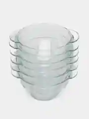 Бульонница прозрачная Luminarc, 560мл, 6 штук