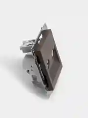Розетка TV + компьютерная Stekker, GLS00-7106-04, RJ-45 механизм, серия Катрин