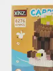Молочный конструктор 3д детский 3D, развивающая игрушка из мини-блоков,фигурка Куроми, Соник, Стич