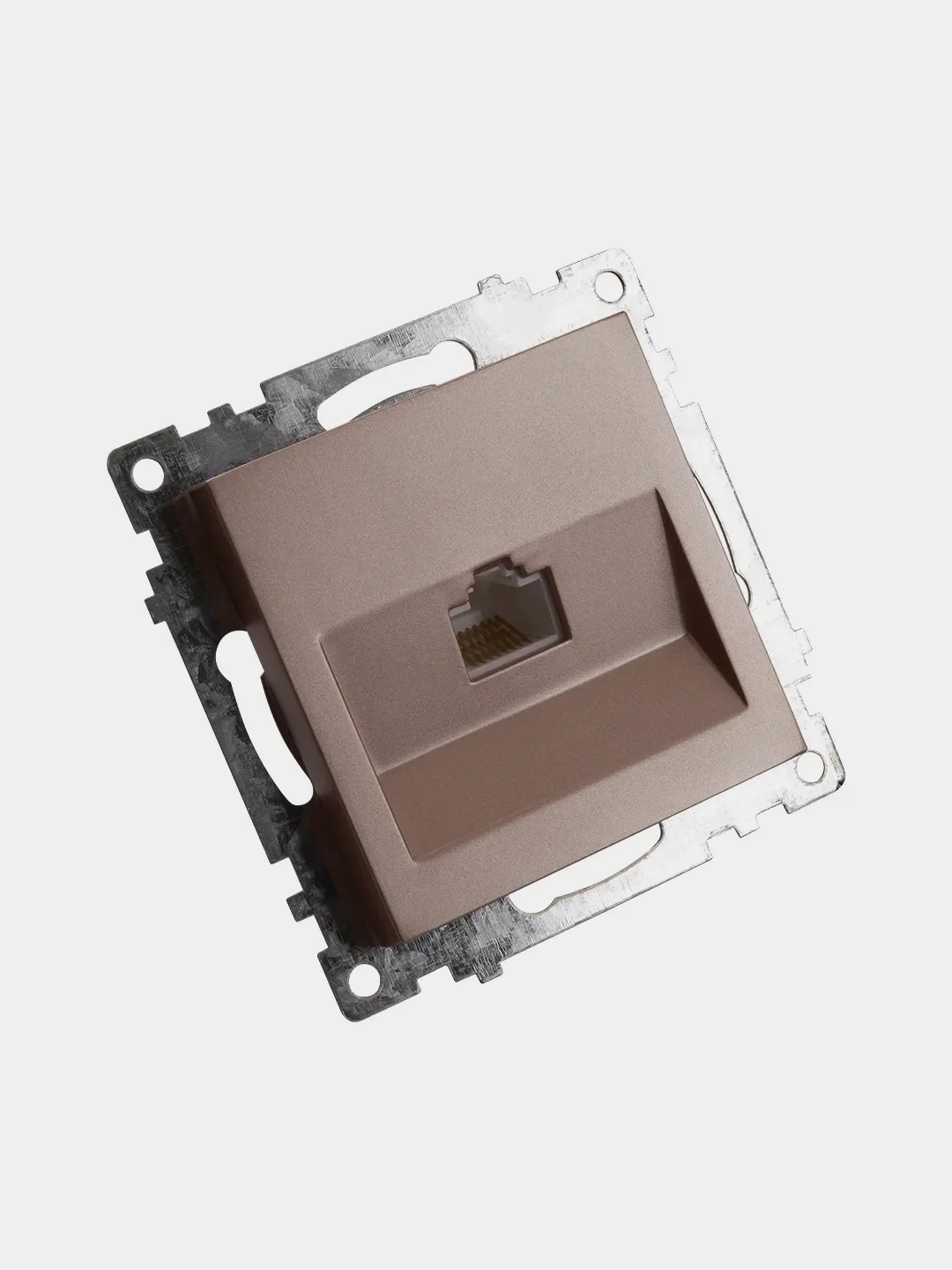Розетка компьютерная 1-местная Stekker, GLS00-7107-02 RJ-45 механизм, серия Катрин