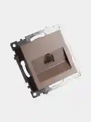 Розетка компьютерная 1-местная Stekker, GLS00-7107-02 RJ-45 механизм, серия Катрин