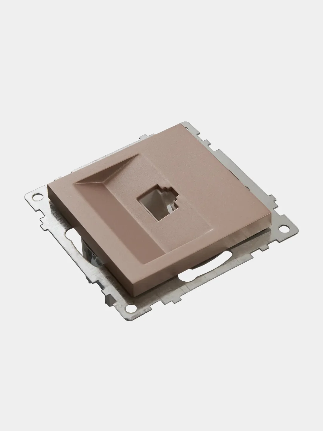 Розетка компьютерная 1-местная Stekker, GLS00-7107-02 RJ-45 механизм, серия Катрин