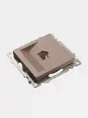 Розетка компьютерная 1-местная Stekker, GLS00-7107-02 RJ-45 механизм, серия Катрин
