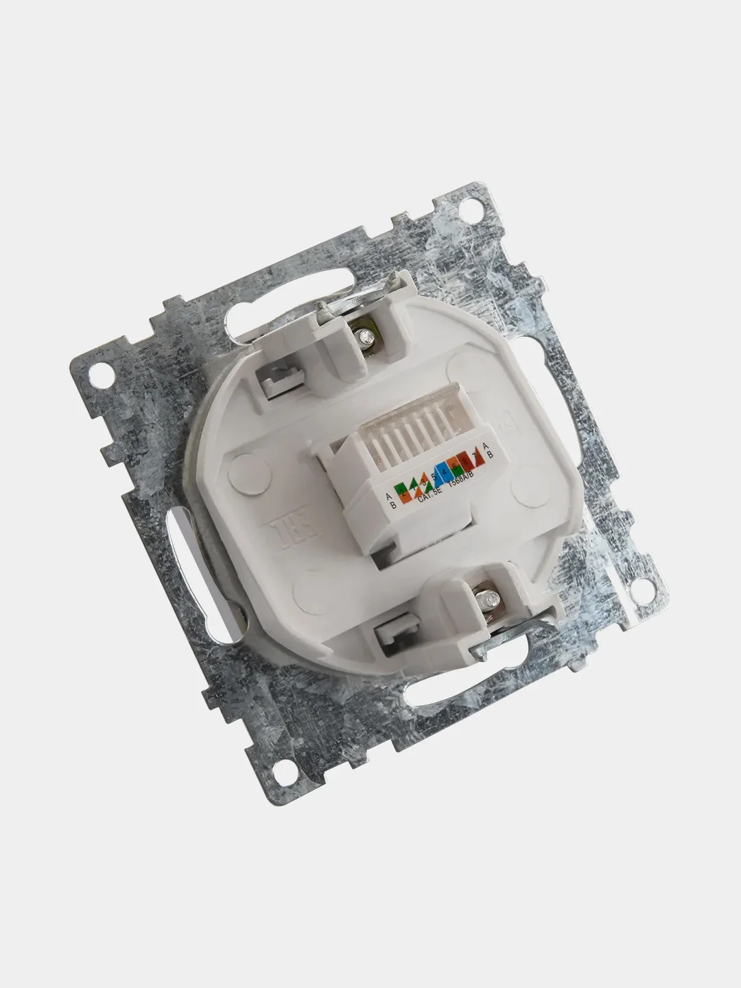 Розетка компьютерная 1-местная Stekker, GLS00-7107-02 RJ-45 механизм, серия Катрин