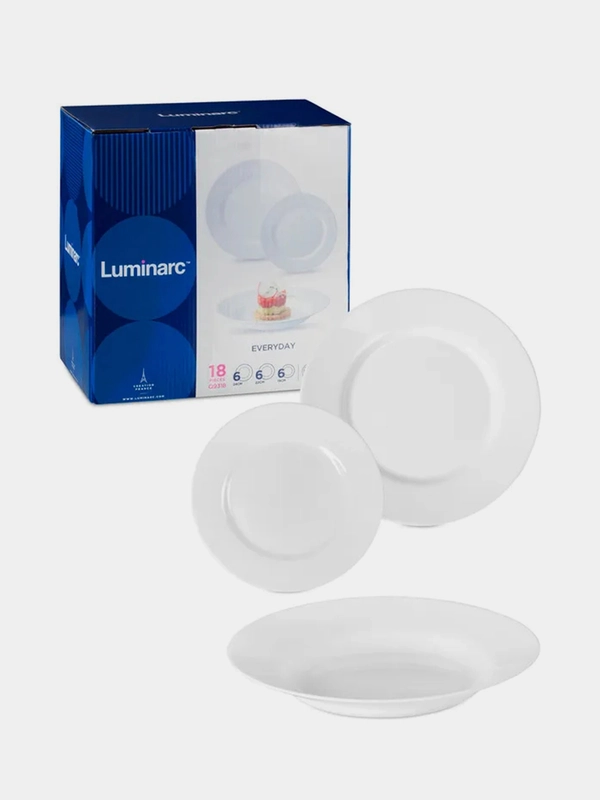Набор столовый LUMINARC ЭВРИДЭЙ, 18 предметов