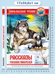 Книга для детей Внеклассное чтение "Рассказы русских писателей" 128 стр. Проф-Пресс