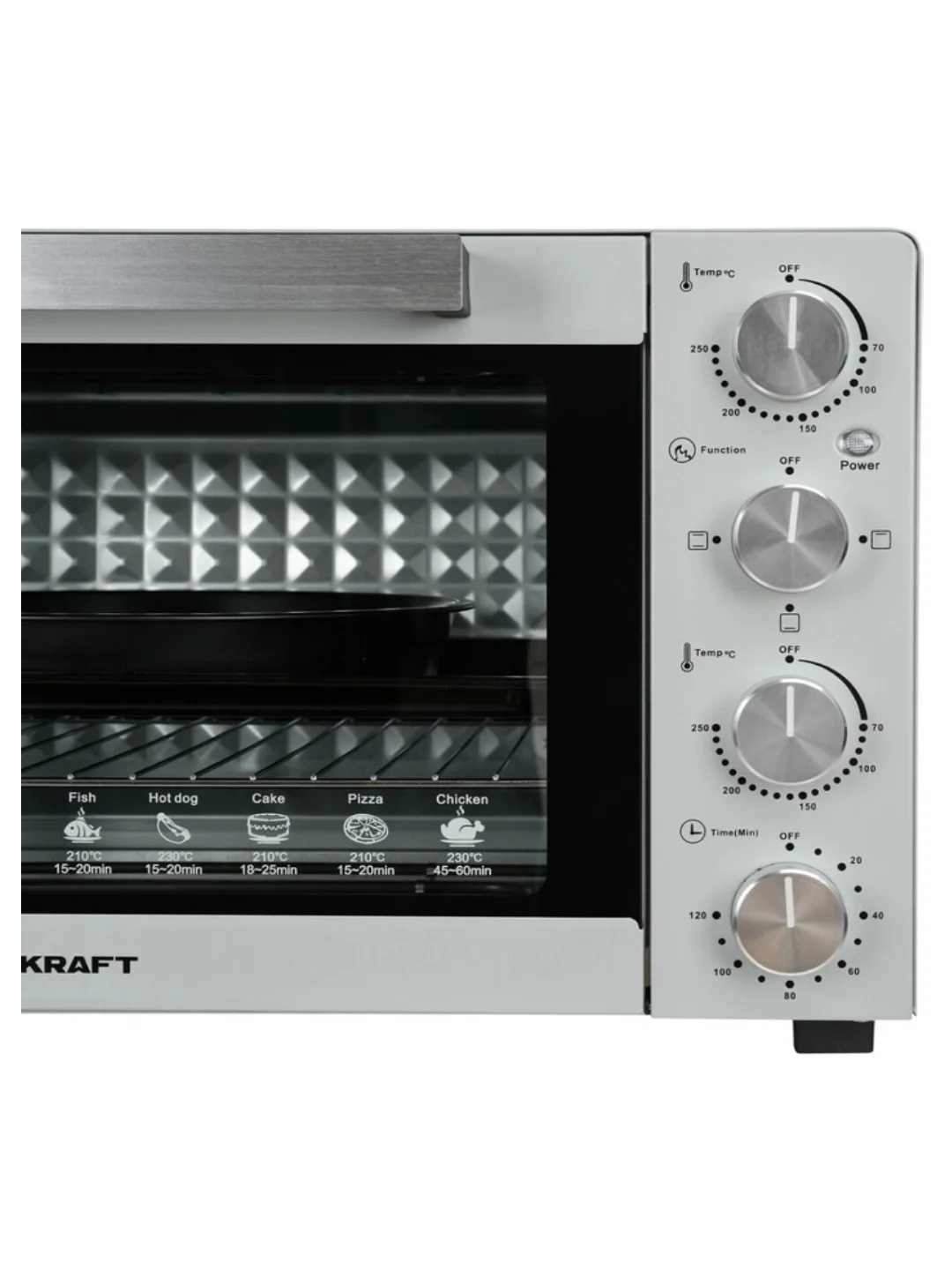 Мини-печь Kraft KFC-MO450HGR