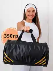Золотой сумка спортивная, дорожная, через плечо, для фитнеса