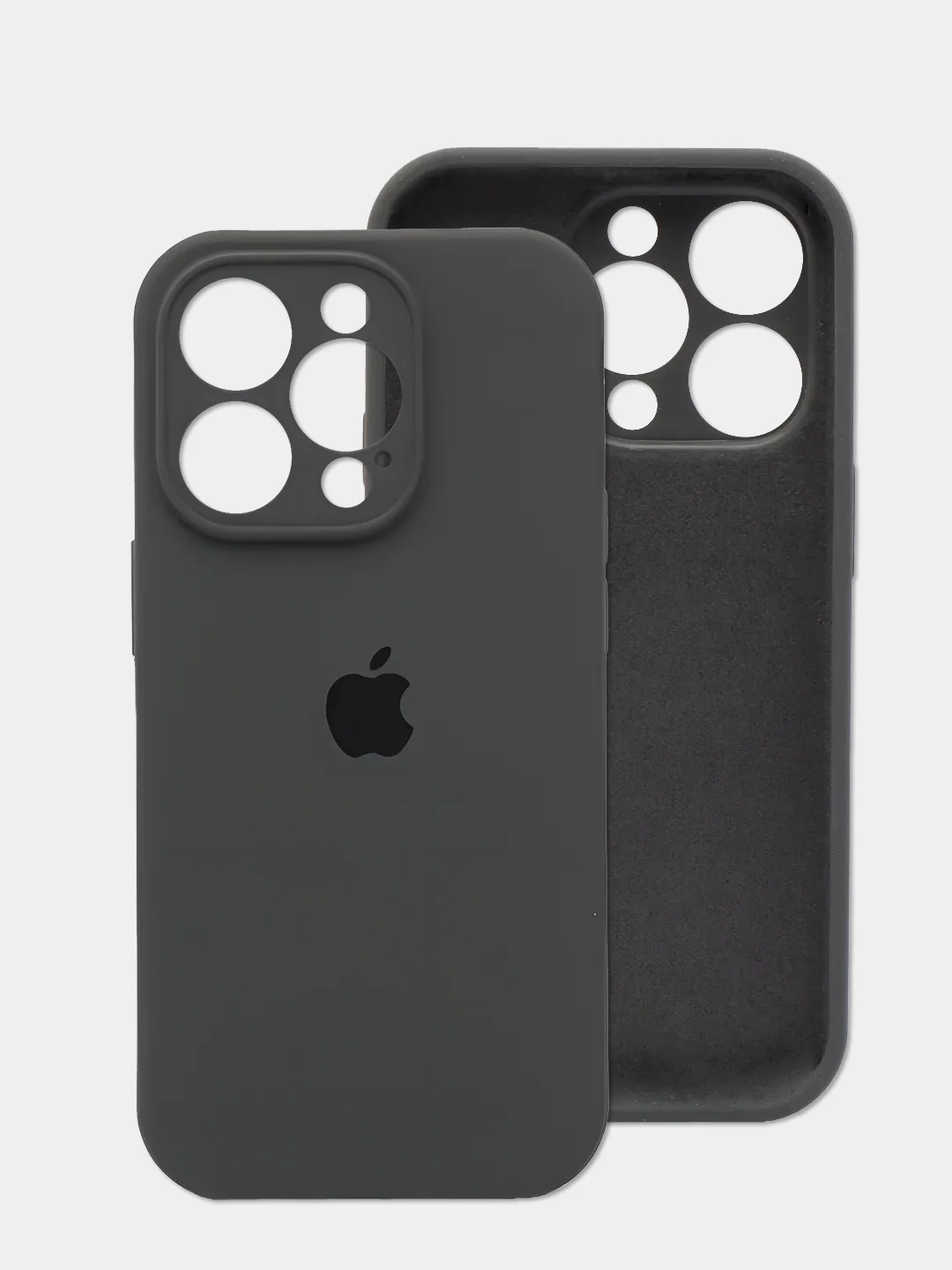 Угольный чехол iPhone, Айфон 15, Про Макс, Pro Max, силиконовый
