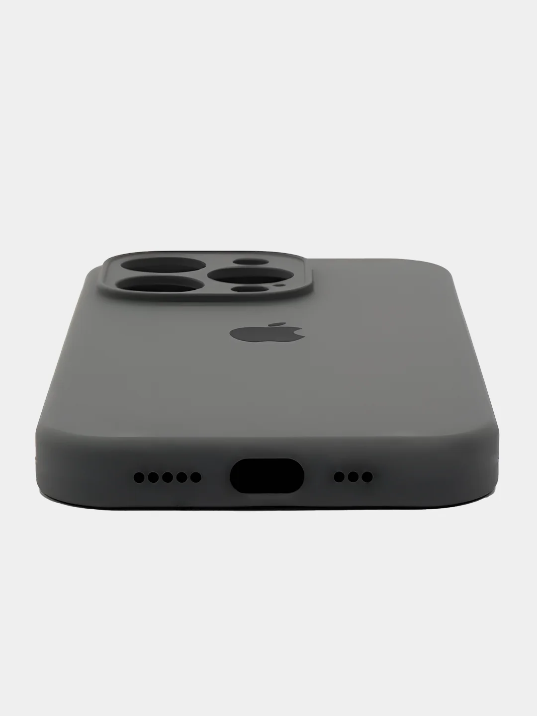 Угольный чехол iPhone, Айфон 15, Про Макс, Pro Max, силиконовый