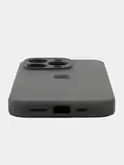 Угольный чехол iPhone, Айфон 15, Про Макс, Pro Max, силиконовый