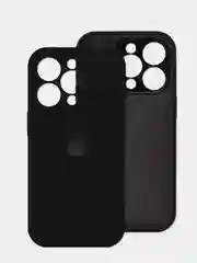 Угольный чехол iPhone, Айфон 15, Про Макс, Pro Max, силиконовый