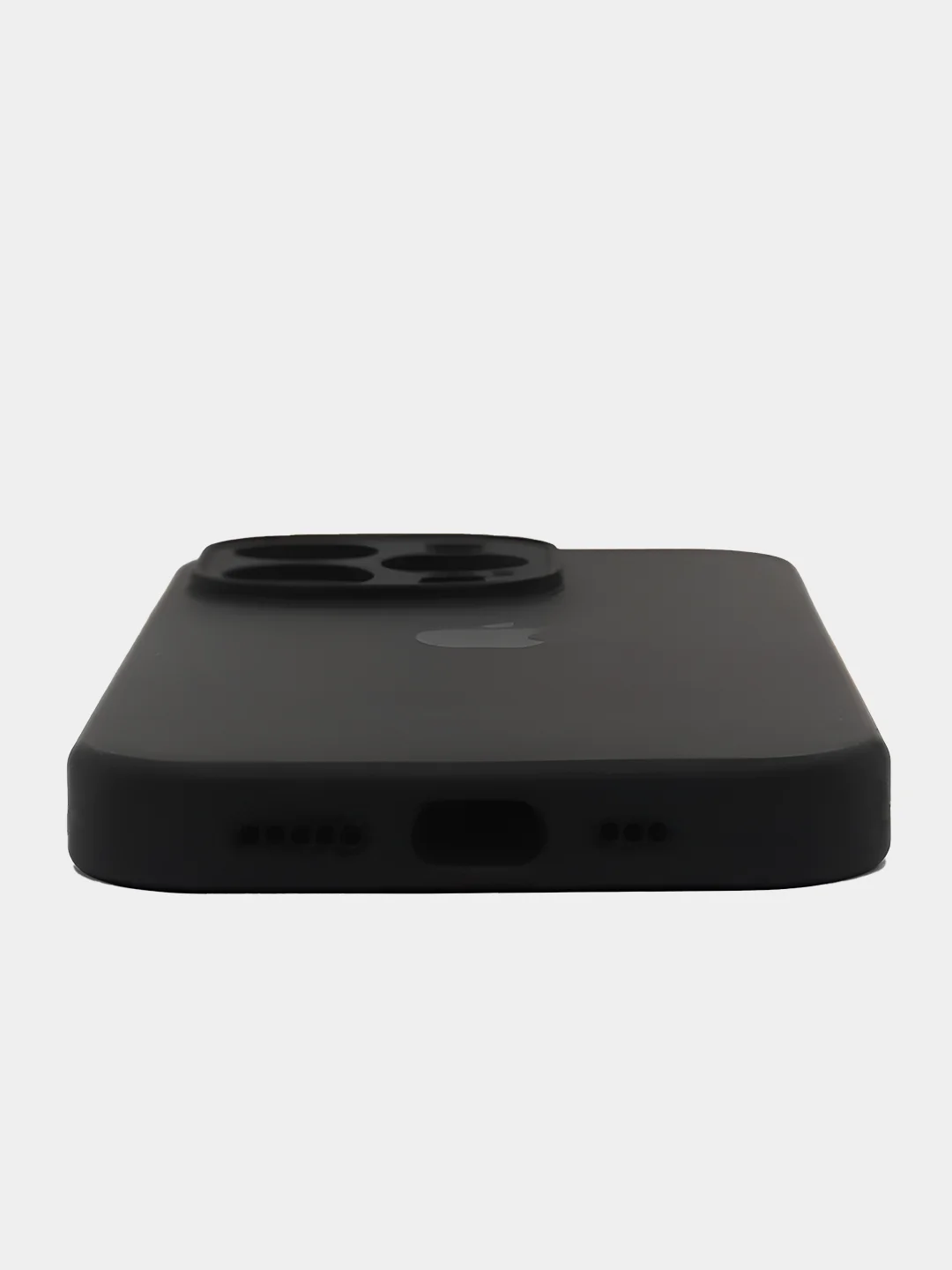 Угольный чехол iPhone, Айфон 15, Про Макс, Pro Max, силиконовый