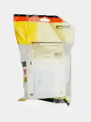 Розетка 4-местная Stekker, MST16-14S-01, квадрат,250В,16А,IP20,София, белый,