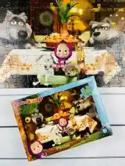 Пазл Маша и Медведь 104 мультик мозаика игра головоломка