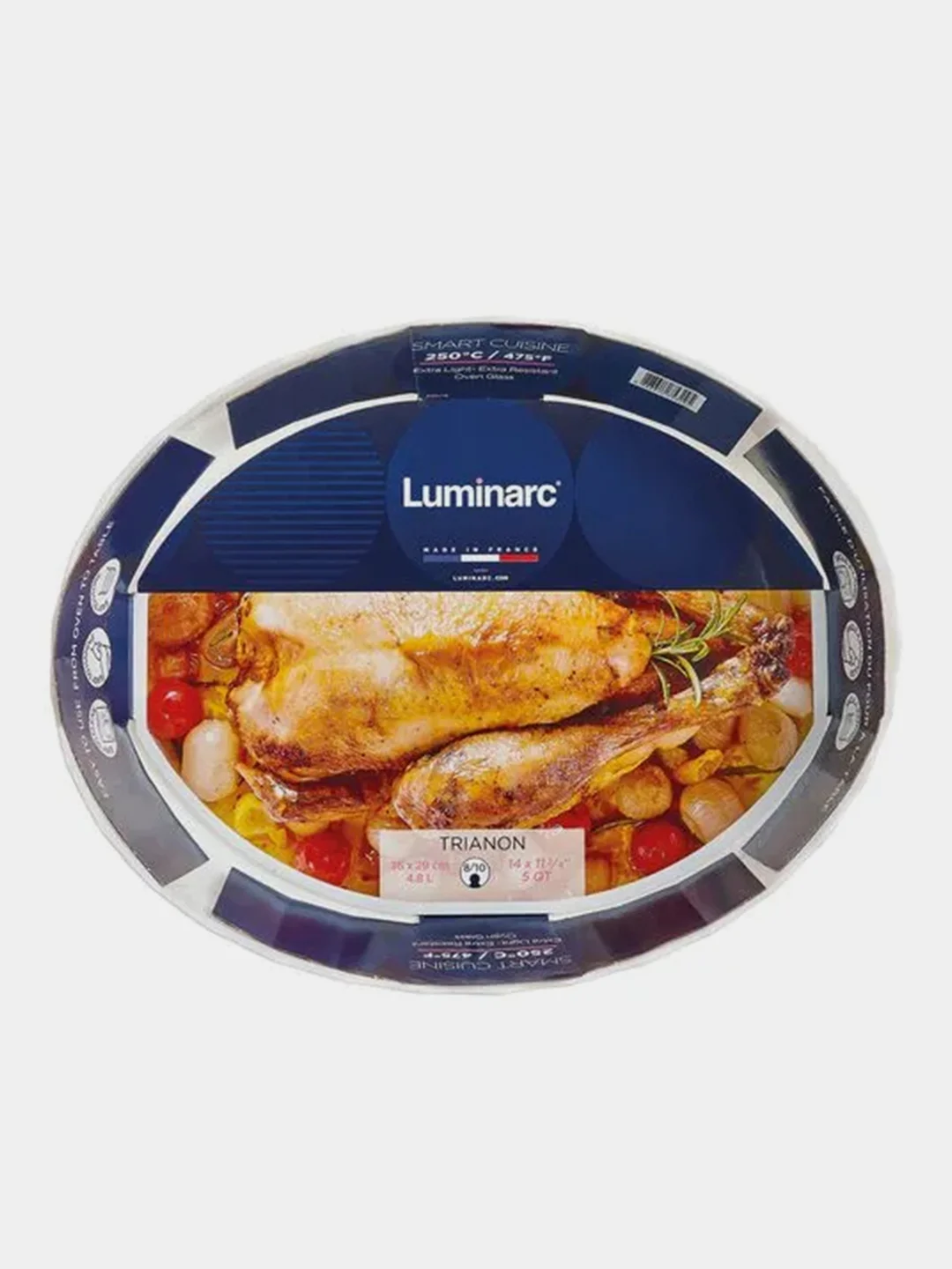 Форма для запекания LUMINARC СМАРТ КУЗИН ТРИАНОН, овальная, 37х29 см