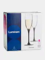 Набор фужеров для шампанского LUMINARC ДОМИНО, 6 штук, 170 мл