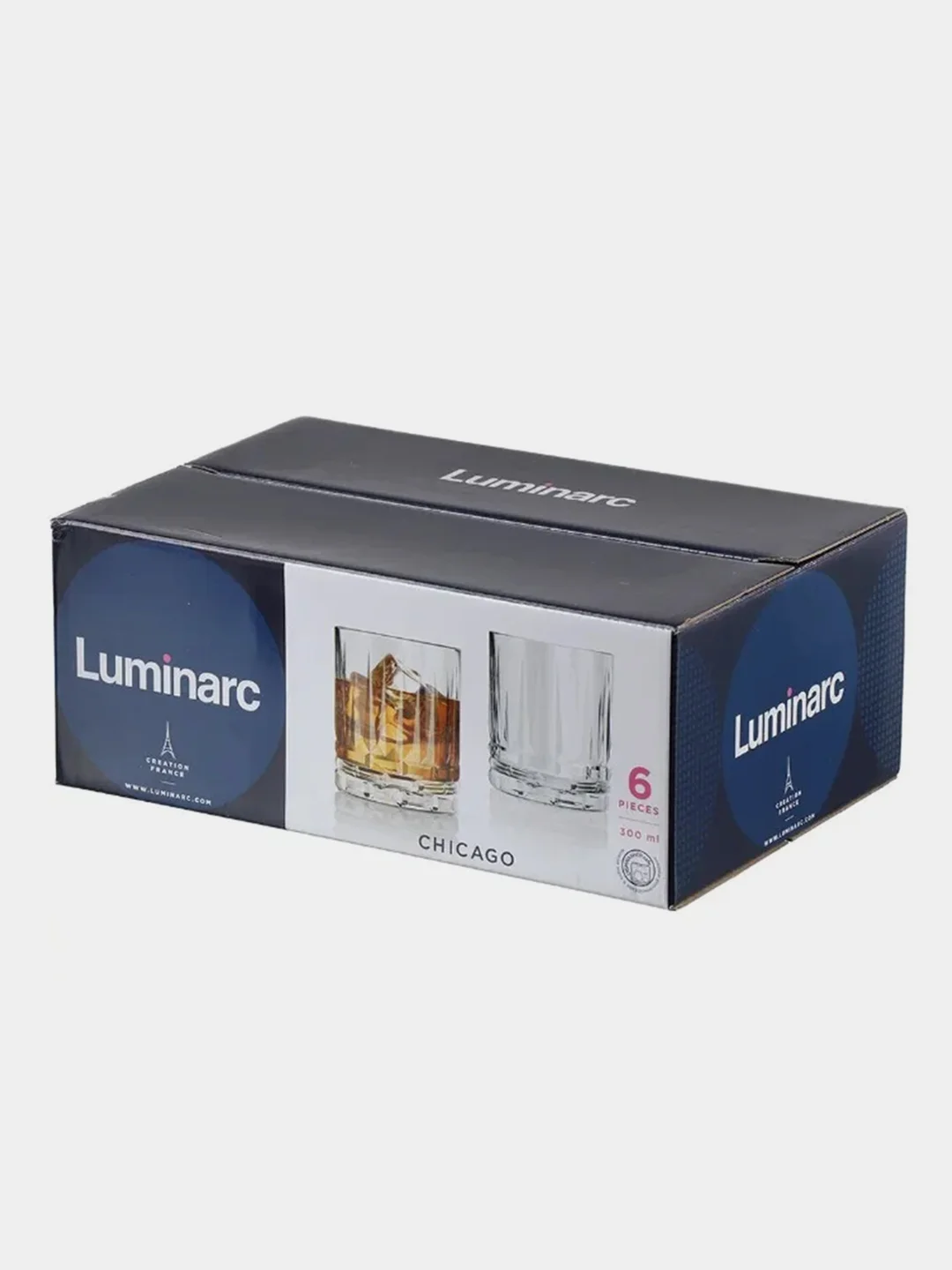 Набор низких стаканов LUMINARC ЧИКАГО, 300 мл, 6 штук