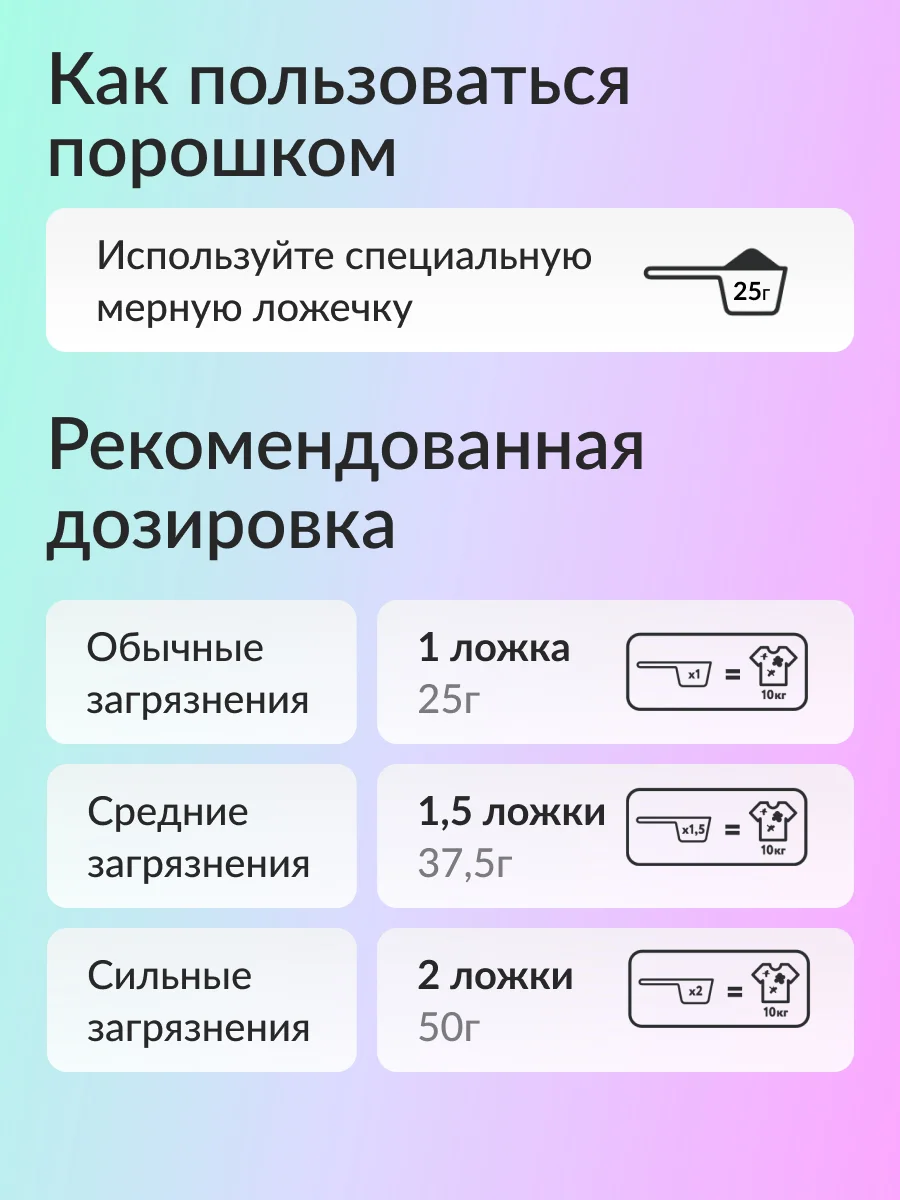 Экологичнный концентрированный порошок для стирки Jundo Color Цветного белья 900 гр