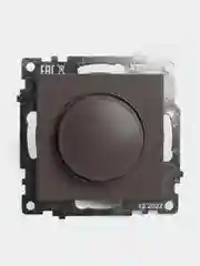 Выключатель диммирующий TRIAC Stekker Катрин GLS10-7106-04, 250В, 500W, шоколад