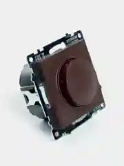 Выключатель диммирующий TRIAC Stekker Катрин GLS10-7106-04, 250В, 500W, шоколад