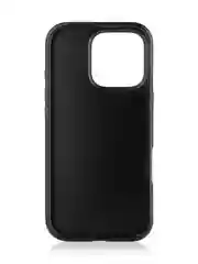 Черный чехол люкс для iPhone 16, Pro, Max блестящий BROSCORP пластиковый с силиконом, стразами