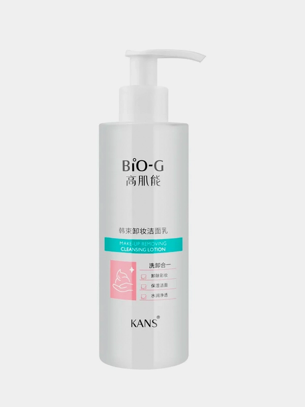 Очищающая эссенция для снятия макияжа KANS Bio-G Makeup removing cleansing Lotion, 200 мл
