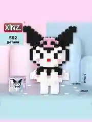 Горчичный конструктор 3д детский 3D, развивающая игрушка из мини-блоков,фигурка Куроми, Соник, Стич