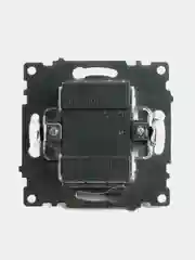 Переключатель Stekker GLS10-7105-08, 1-клавишный (механизм), 250В/10А, цвет золото