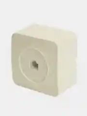 Розетка Stekker MST00-20-04, 1-местная, цвет слоновая кость