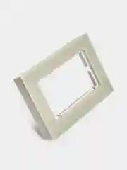 Рамка Stekker GFR00-7012-07, 2-местная (без перемычки), цвет дымчатый