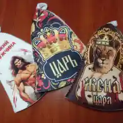 Шапочка для бани и сауны с рисунком, в ассортименте